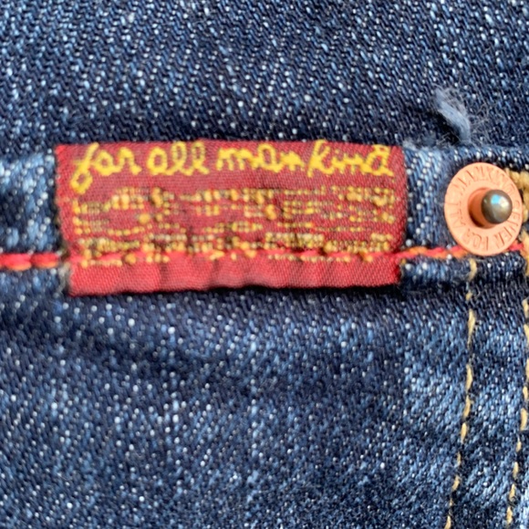 7 for all mankind Flare Jeans size 30 EUC - Picture 3 of 9